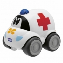 GREITOSIOS PAGALBOS AUTOMOBILIS CHICCO RC RECHARGEABLE AMBULANCE