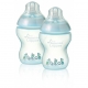 TOMMEE TIPPEE CLOSER TO NATURE DECORATED 2 BUTELIUKAI SU ŽINDUKU 260ml