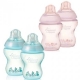 TOMMEE TIPPEE CLOSER TO NATURE DECORATED 2 BUTELIUKAI SU ŽINDUKU 260ml